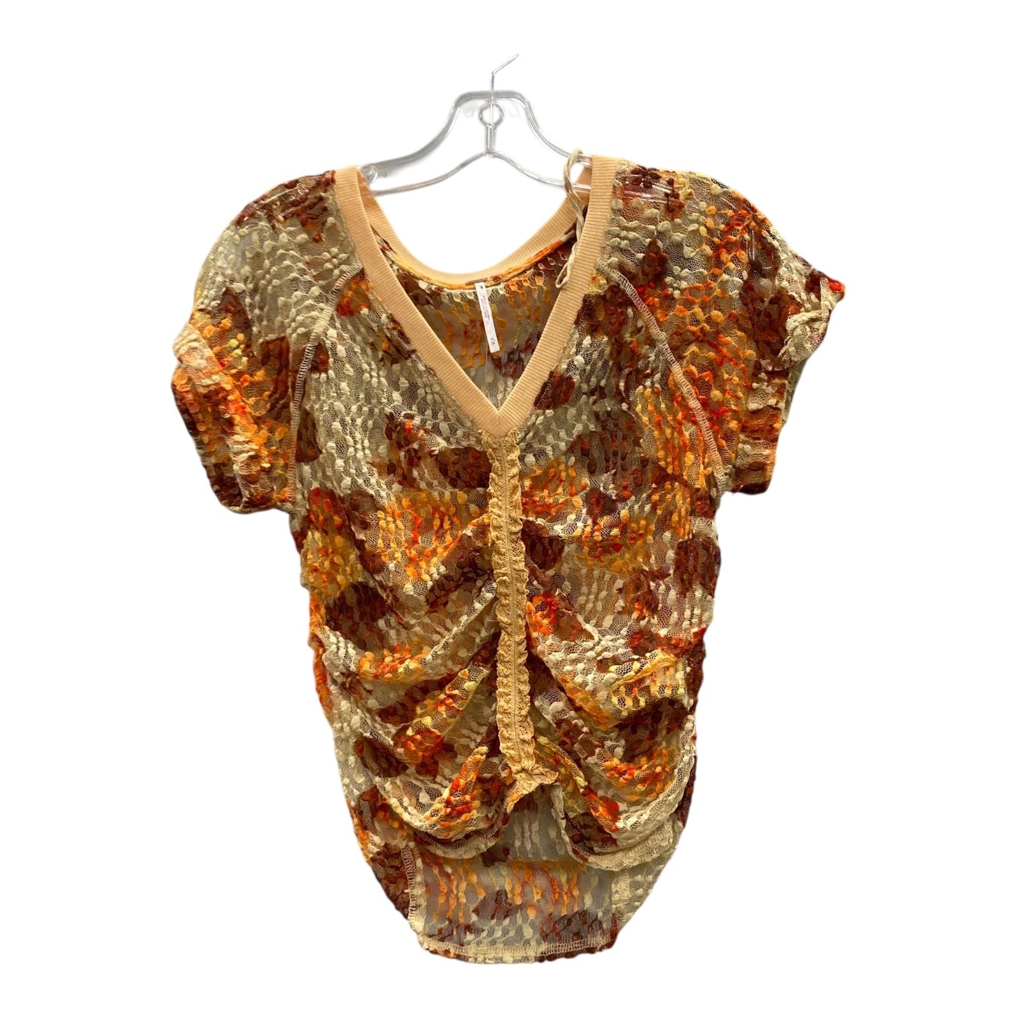 Top Ss By Free People In Orange, Size:M