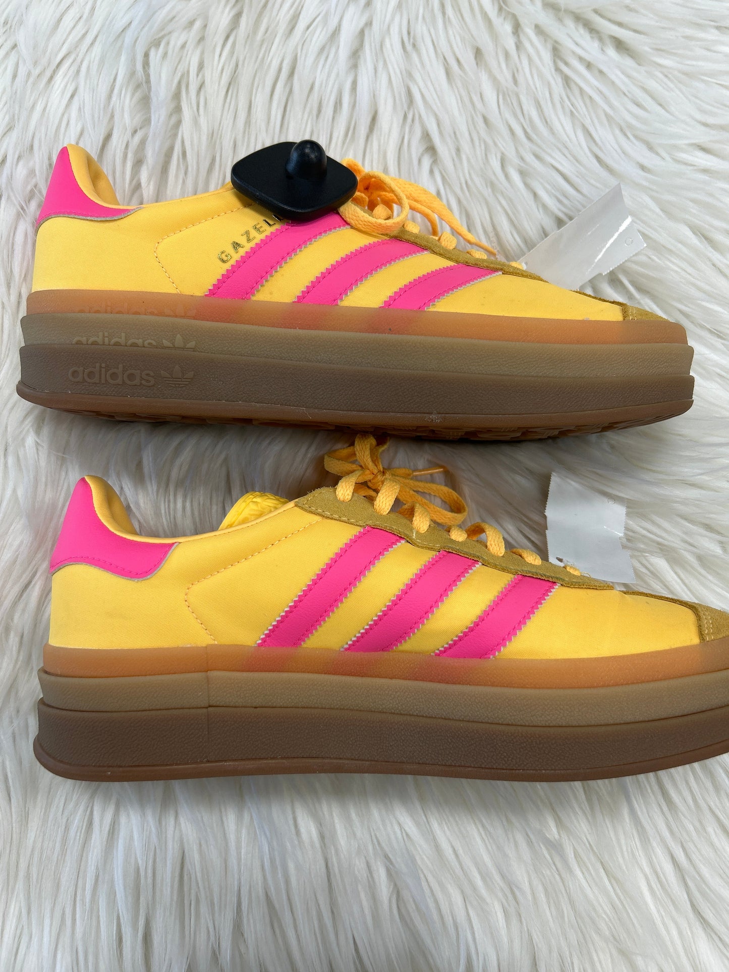 Shoes Sneakers By Adidas In Orange & Pink, Size:9