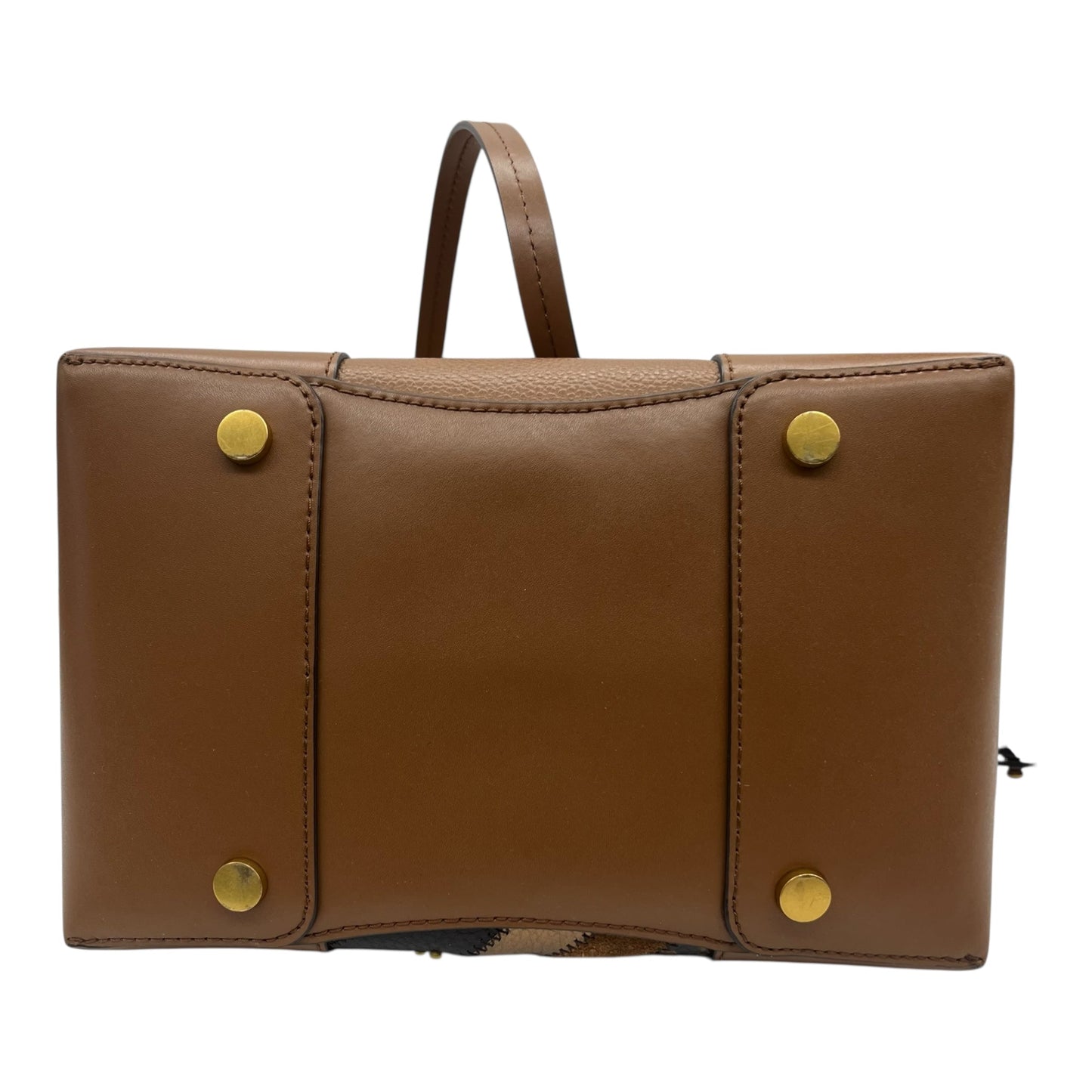 Handbag Designer By Michael Kors In Tan, Size:Medium