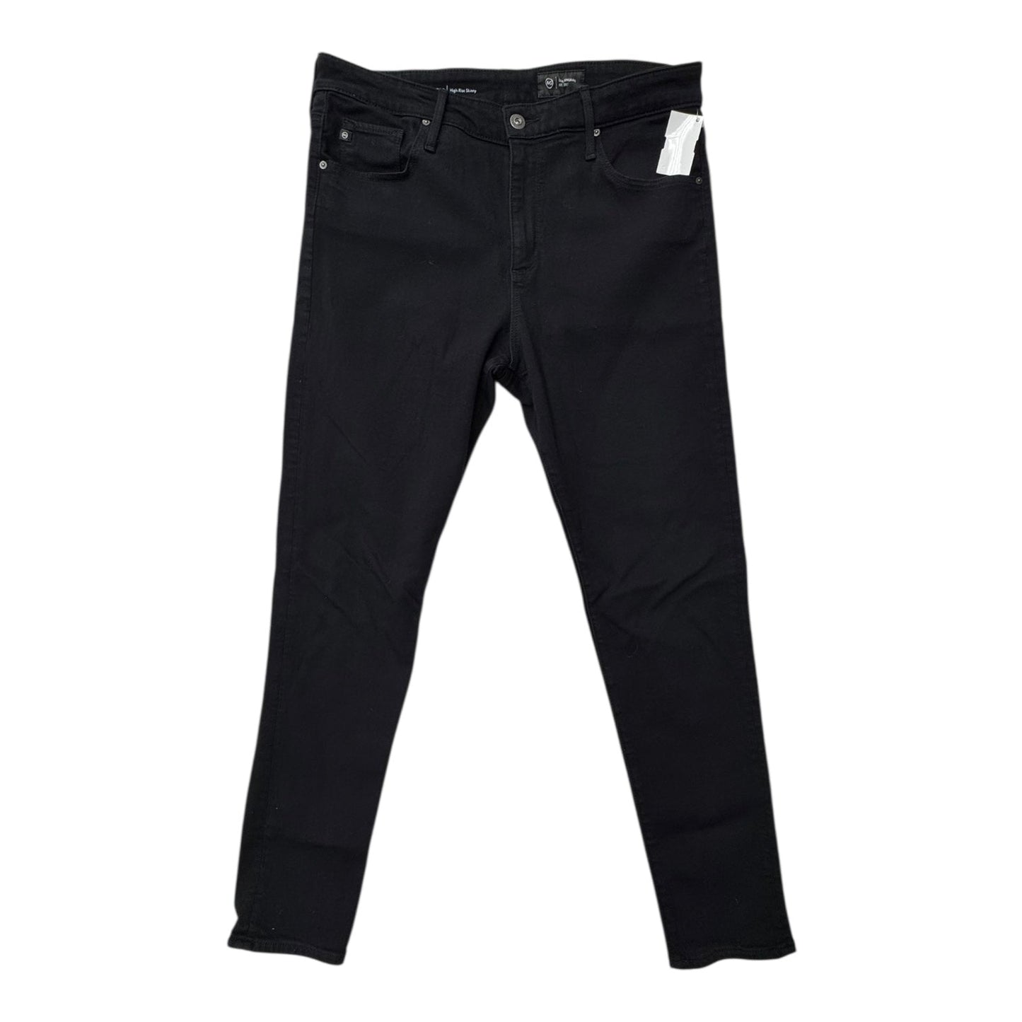 Jeans Skinny By Adriano Goldschmied In Black, Size:14