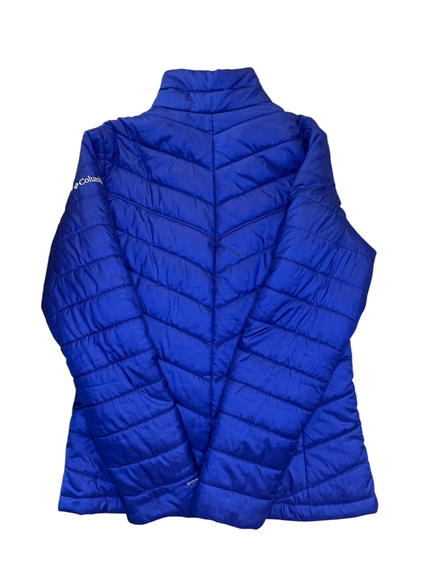Jacket Puffer & Quilted By Columbia In Blue, Size:S
