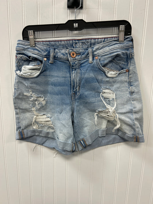 Shorts By Edgely In Blue Denim, Size:8