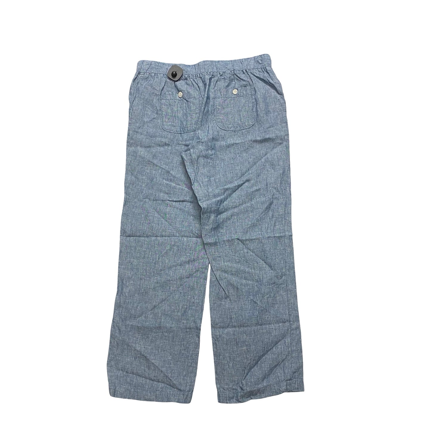 Pants Linen By L.L. Bean In Blue, Size:12