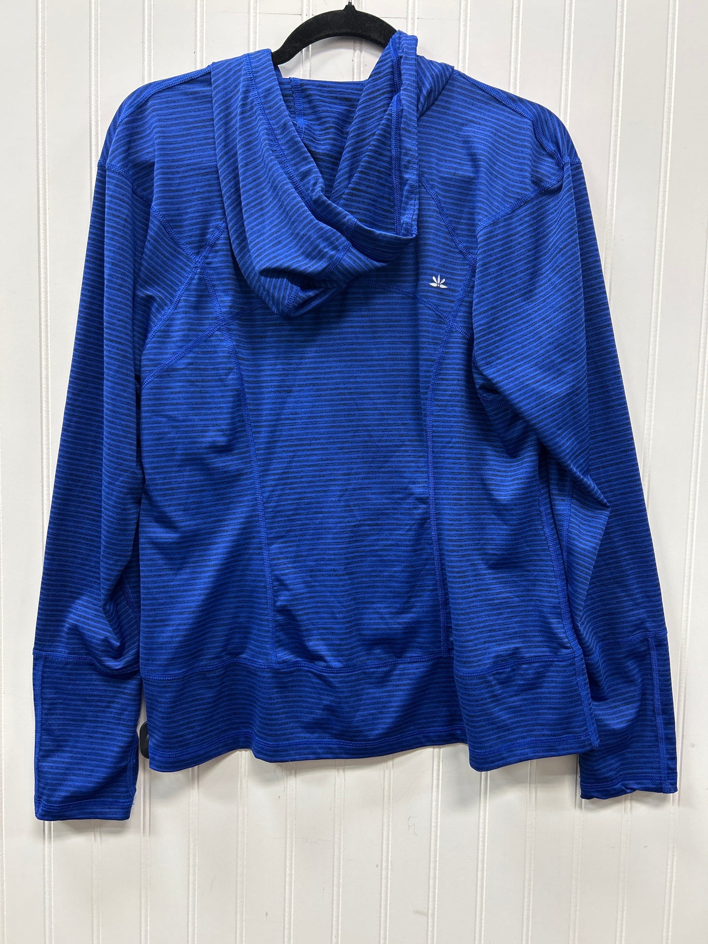Athletic Jacket By Lukka In Blue, Size:Xl