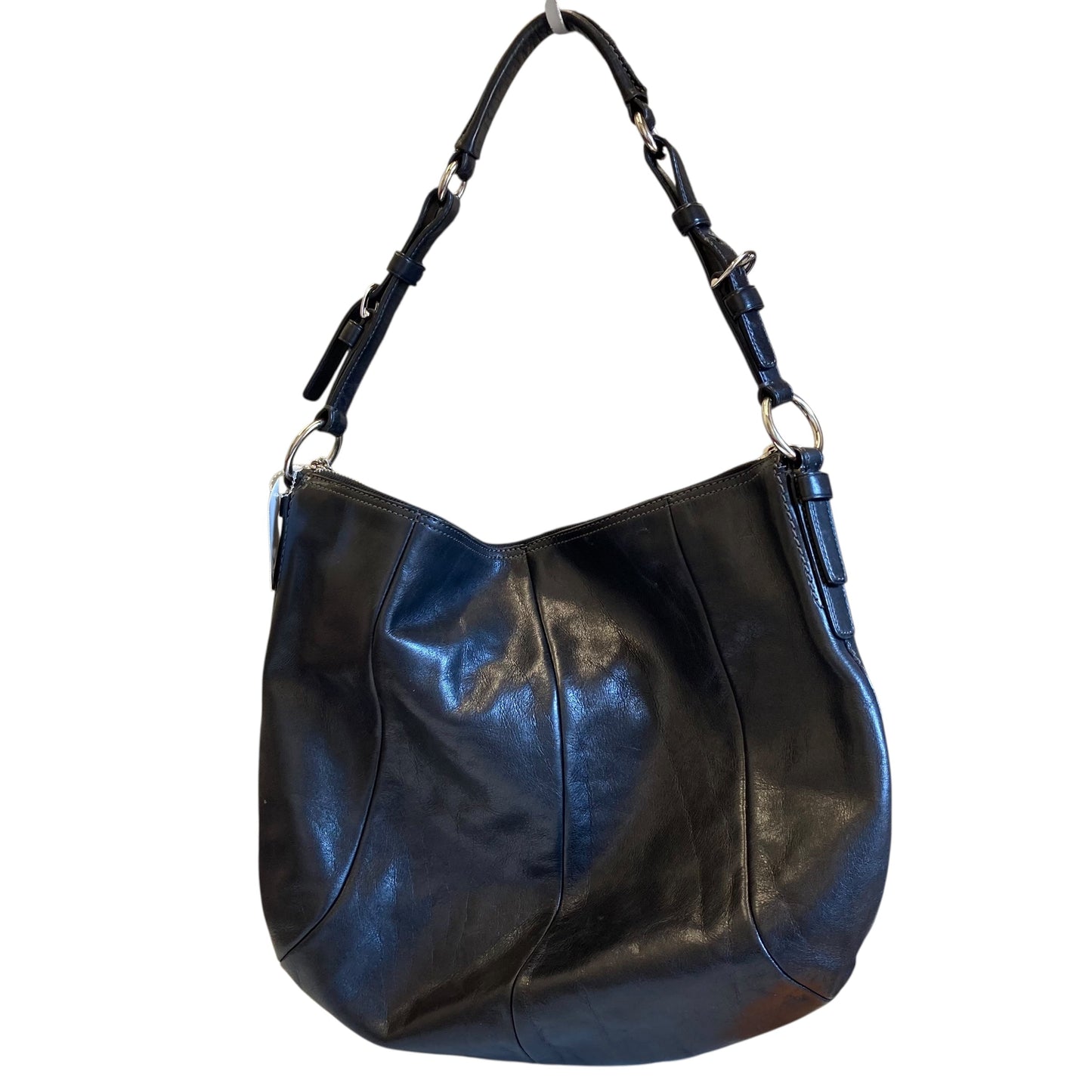 Handbag Designer By Coach In Black, Size:Large