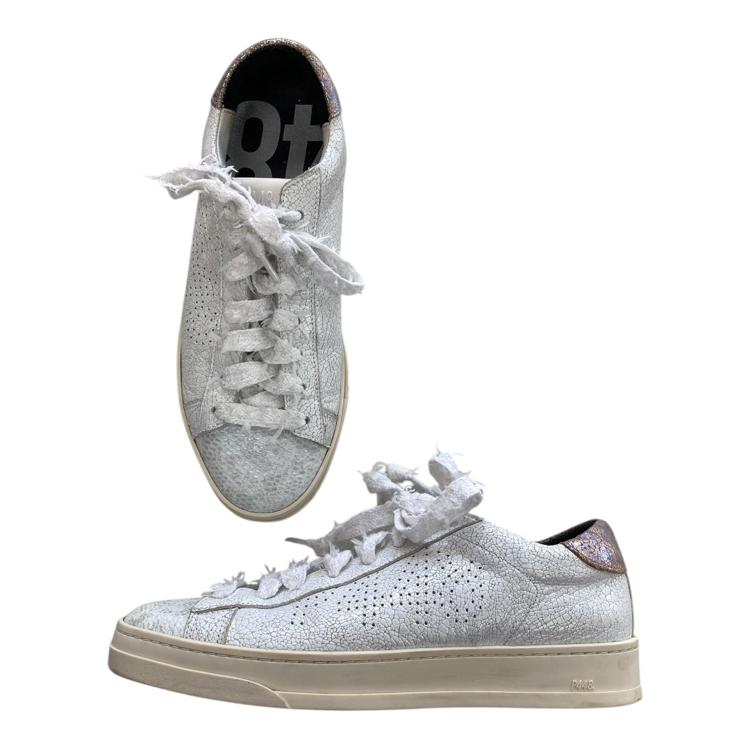 Shoes Designer By P448 In White, Size:8.5