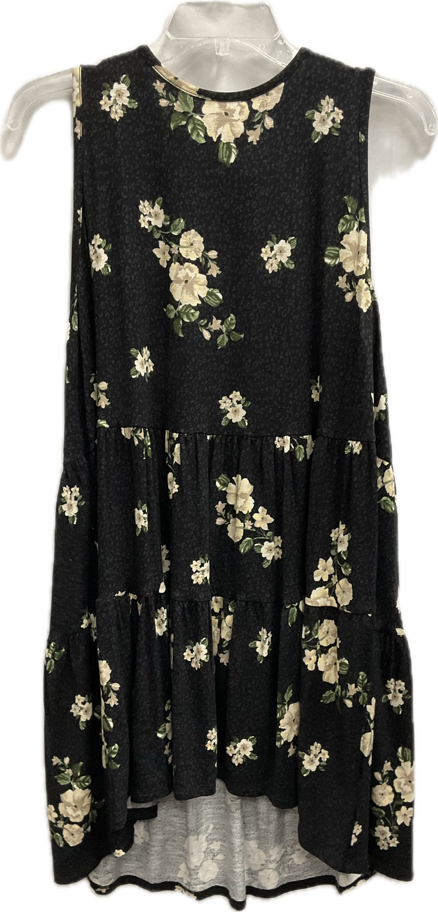 Top Sleeveless By Torrid In Floral Print, Size:1X