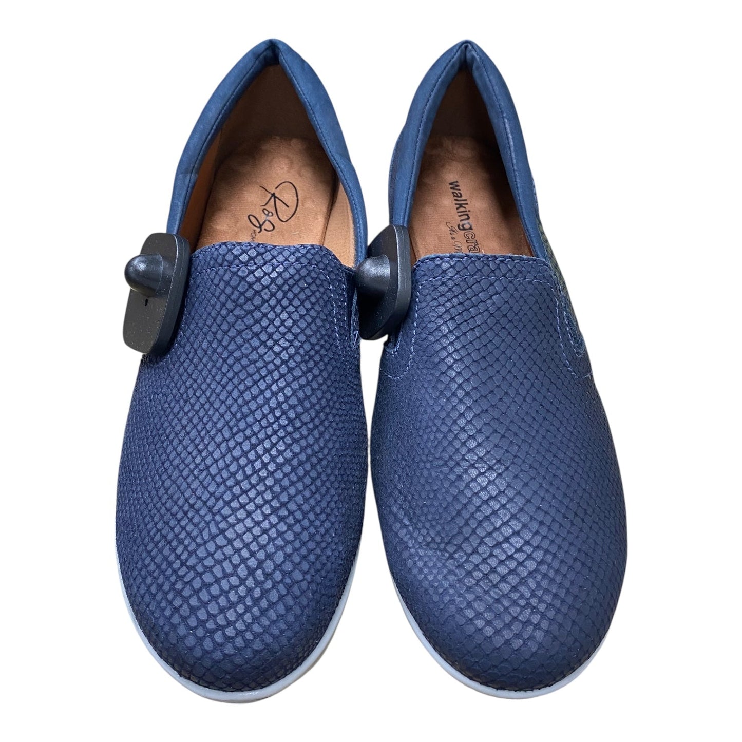 Shoes Flats By Cmb In Navy, Size:8