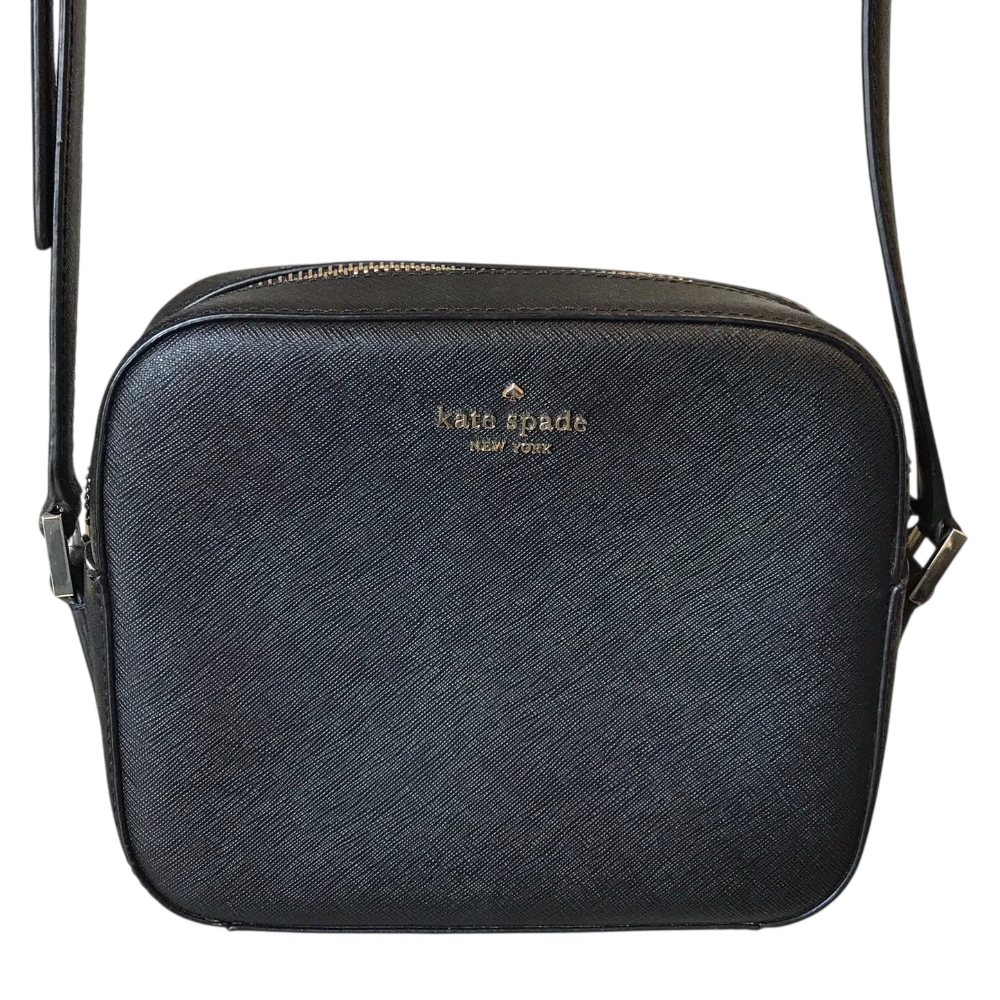 Crossbody Designer By Kate Spade In Black, Size:Small