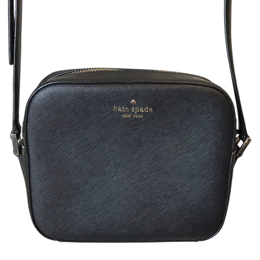 Crossbody Designer By Kate Spade In Black, Size:Small