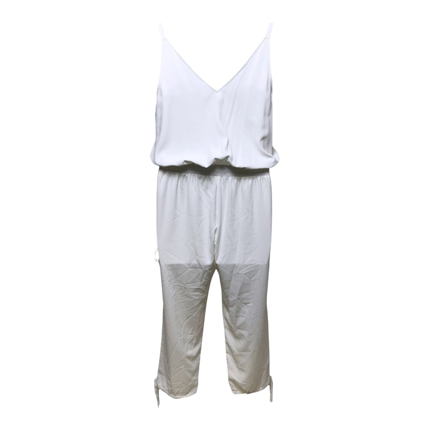 Josietta Jumpsuit By Amanda Uprichard In White, Size: L