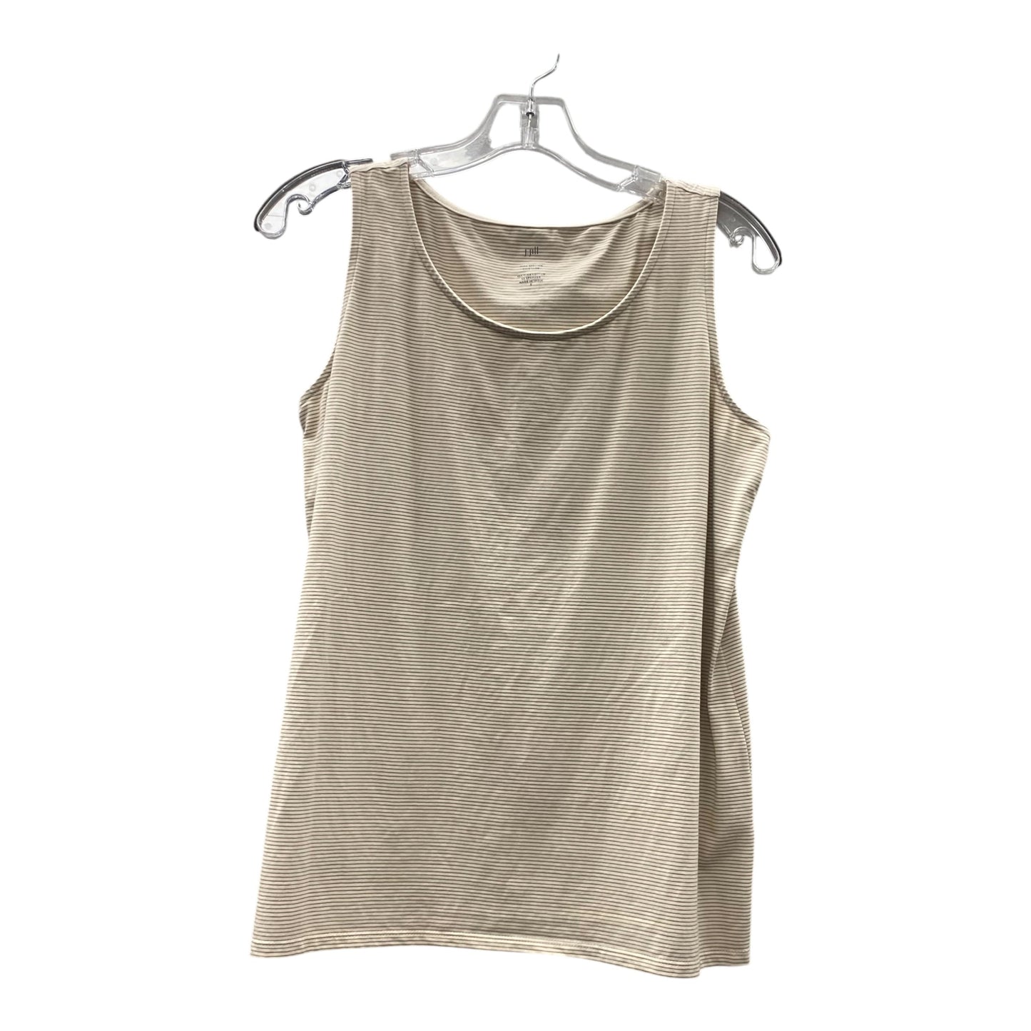 Top Sleeveless By J. Jill In Beige, Size:S