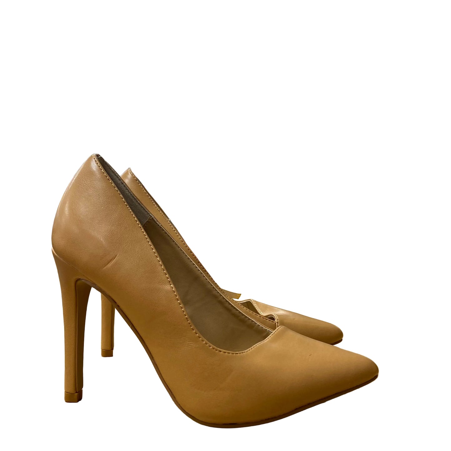 Shoes Heels Stiletto By Express In Tan, Size:5