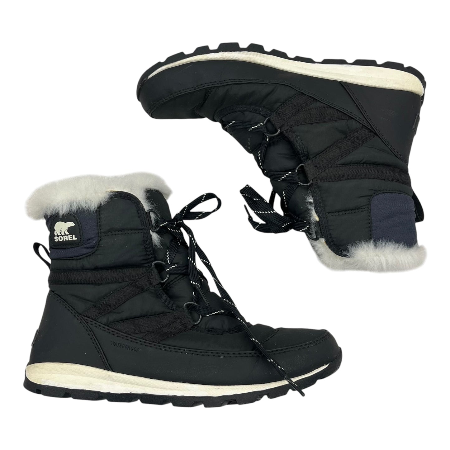 Boots Snow By Sorel In Black, Size:8.5