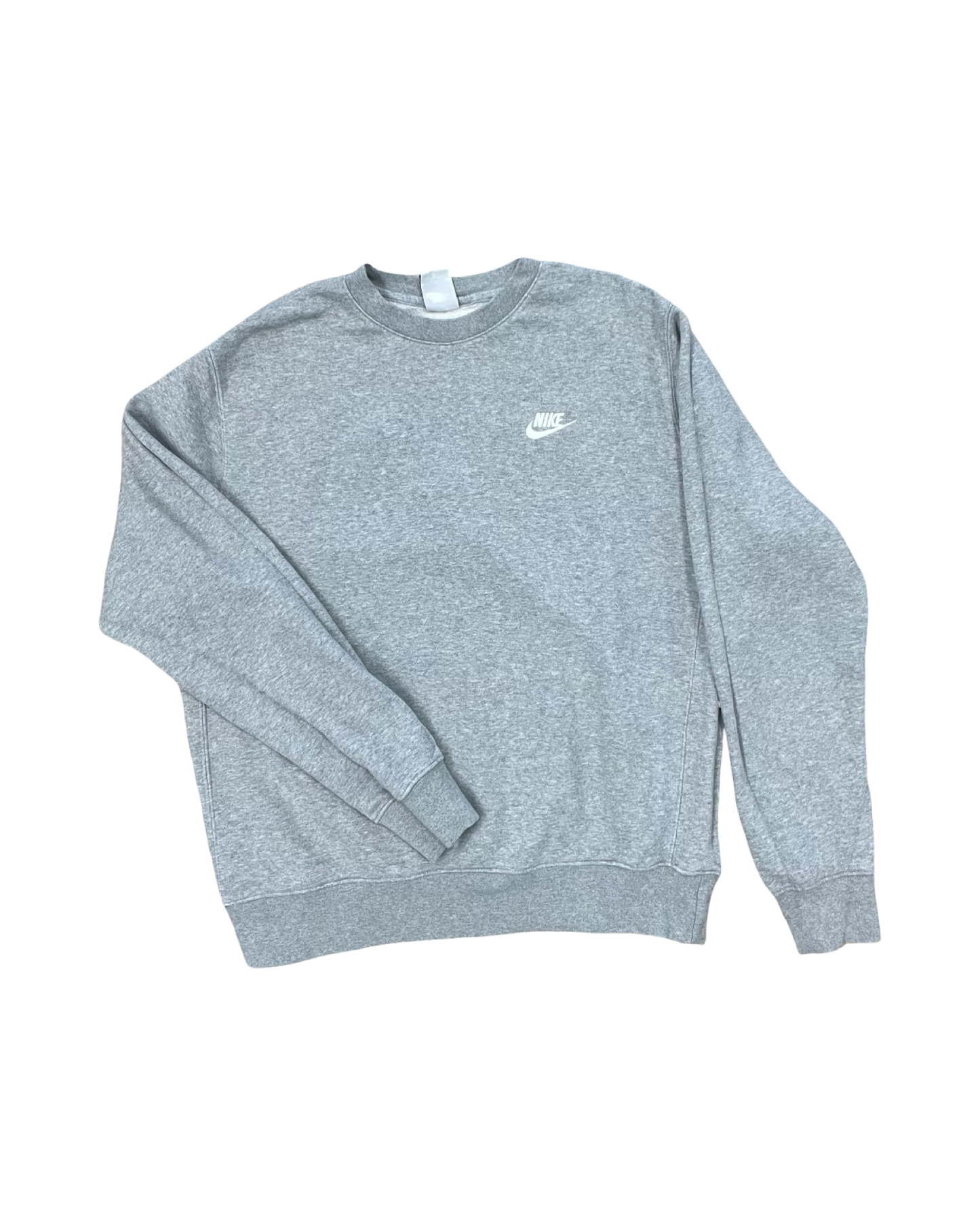 Sweatshirt Crewneck By Nike Apparel In Grey, Size:M