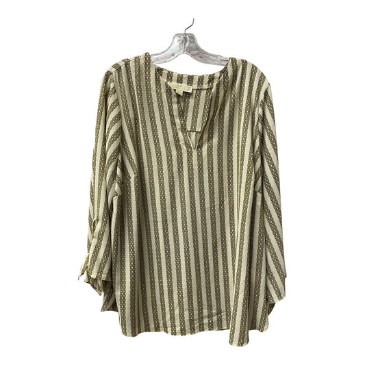Top Ls By Michael By Michael Kors In Yellow, Size:2X