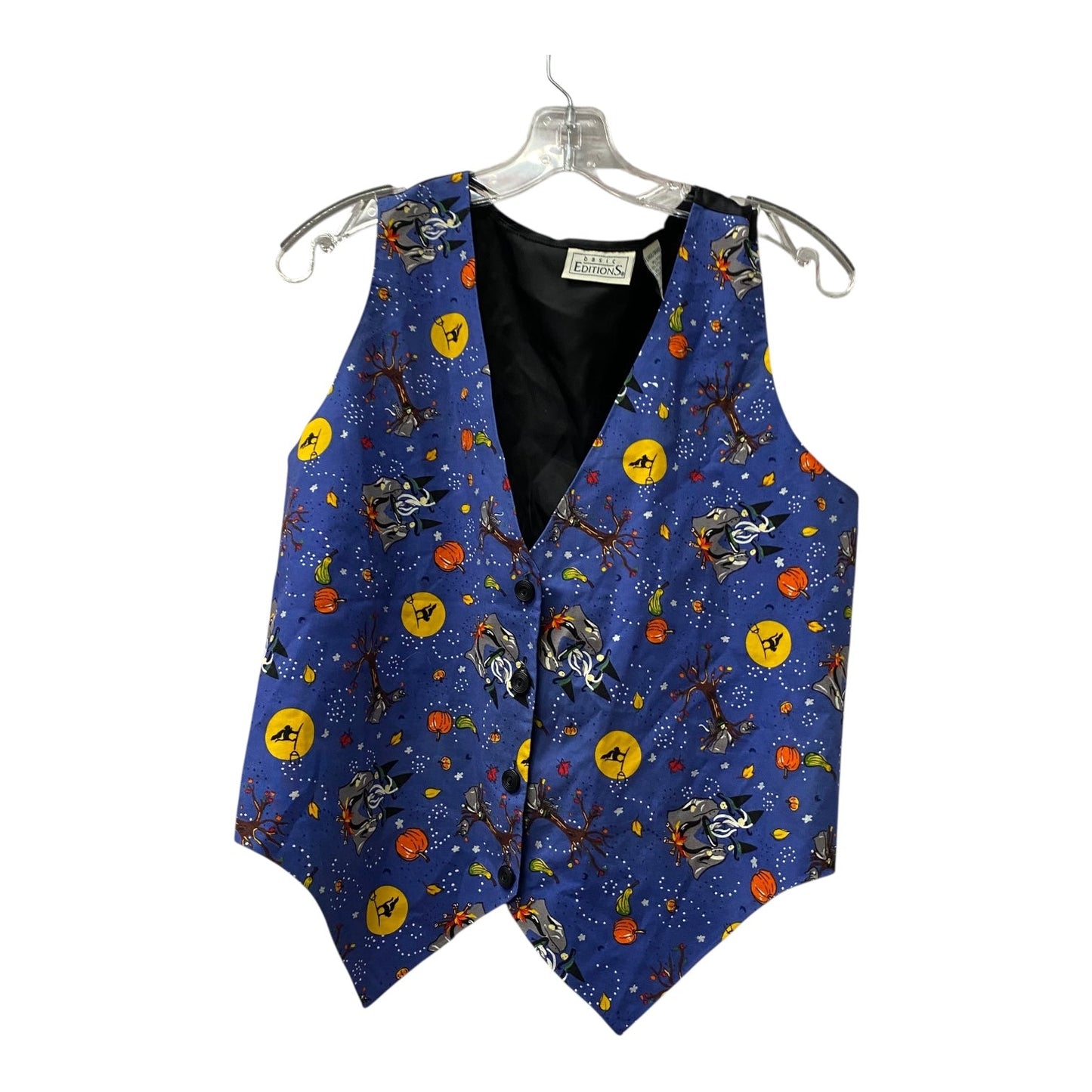 Vest Other By Basic Editions In Blue, Size:L