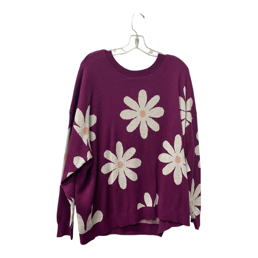 Sweater By Torrid In Purple, Size:2X