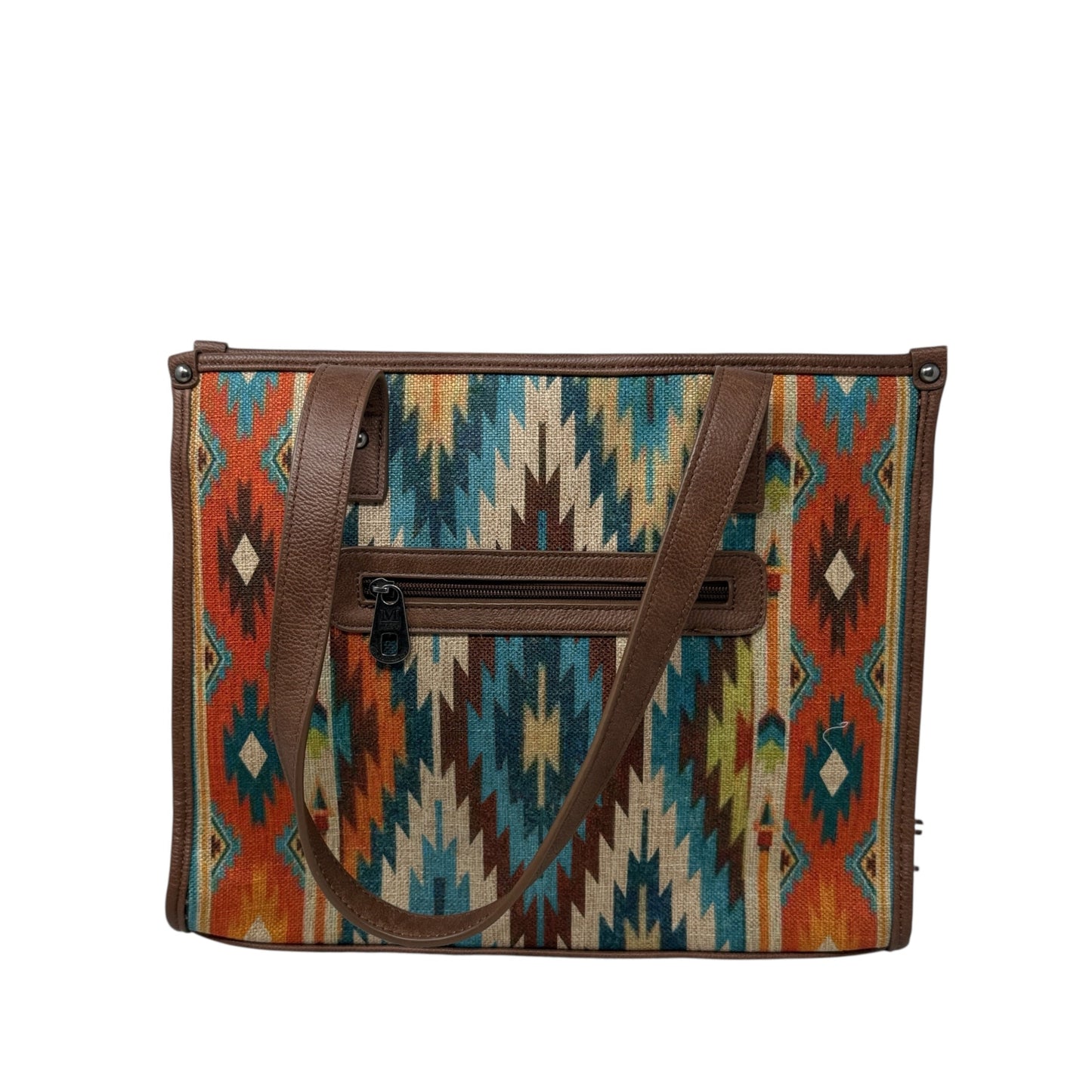 Aztec Tapestry Concealed Carry Tote By Montana West, Size: Medium