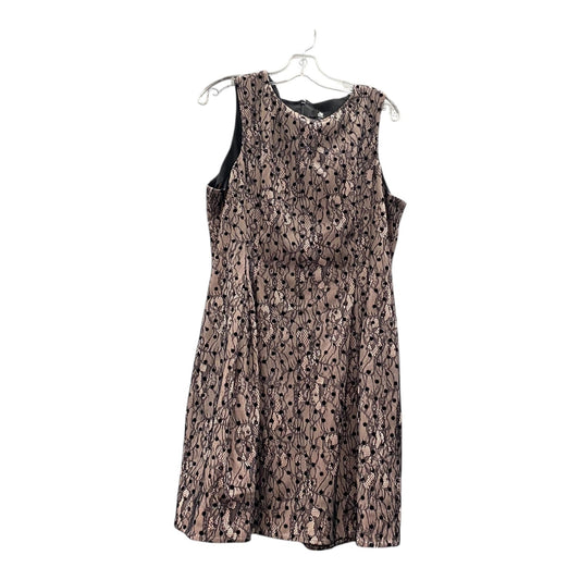 Dress Designer By Jason Wu In Black & Pink, Size:Xlp