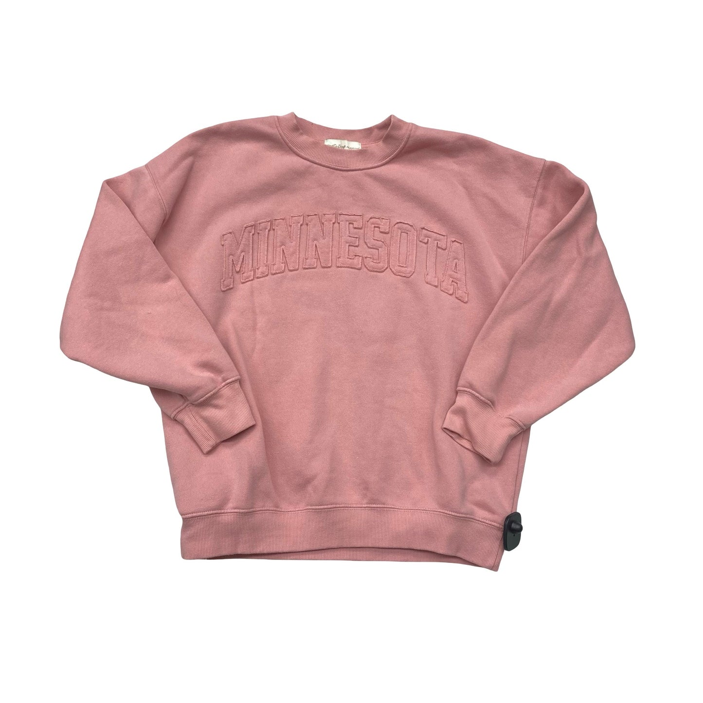 Sweatshirt Crewneck By State of Mine In Pink, Size:S