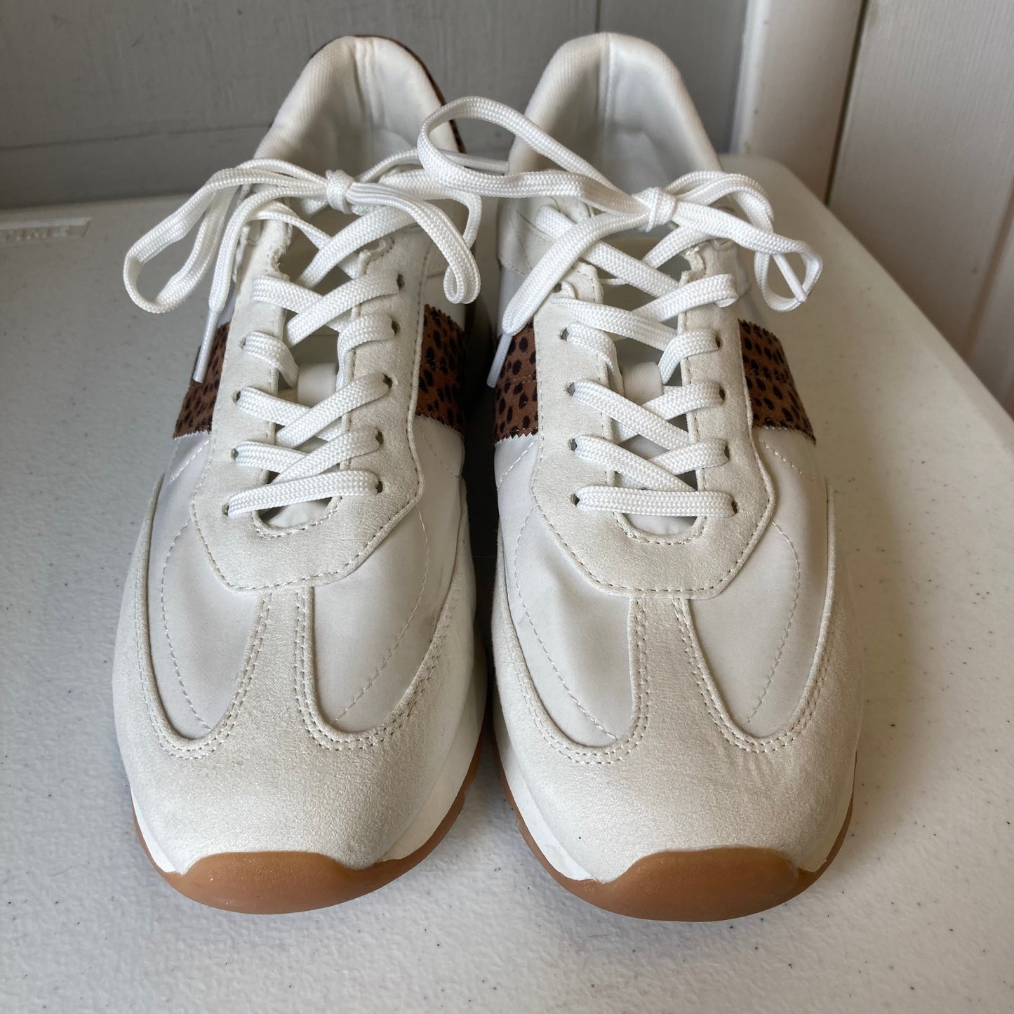 Shoes Athletic By Steve Madden In White, Size:9