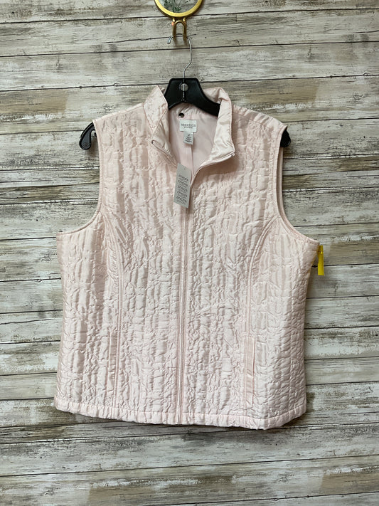 Vest Puffer & Quilted By Chicos In Pink, Size:L