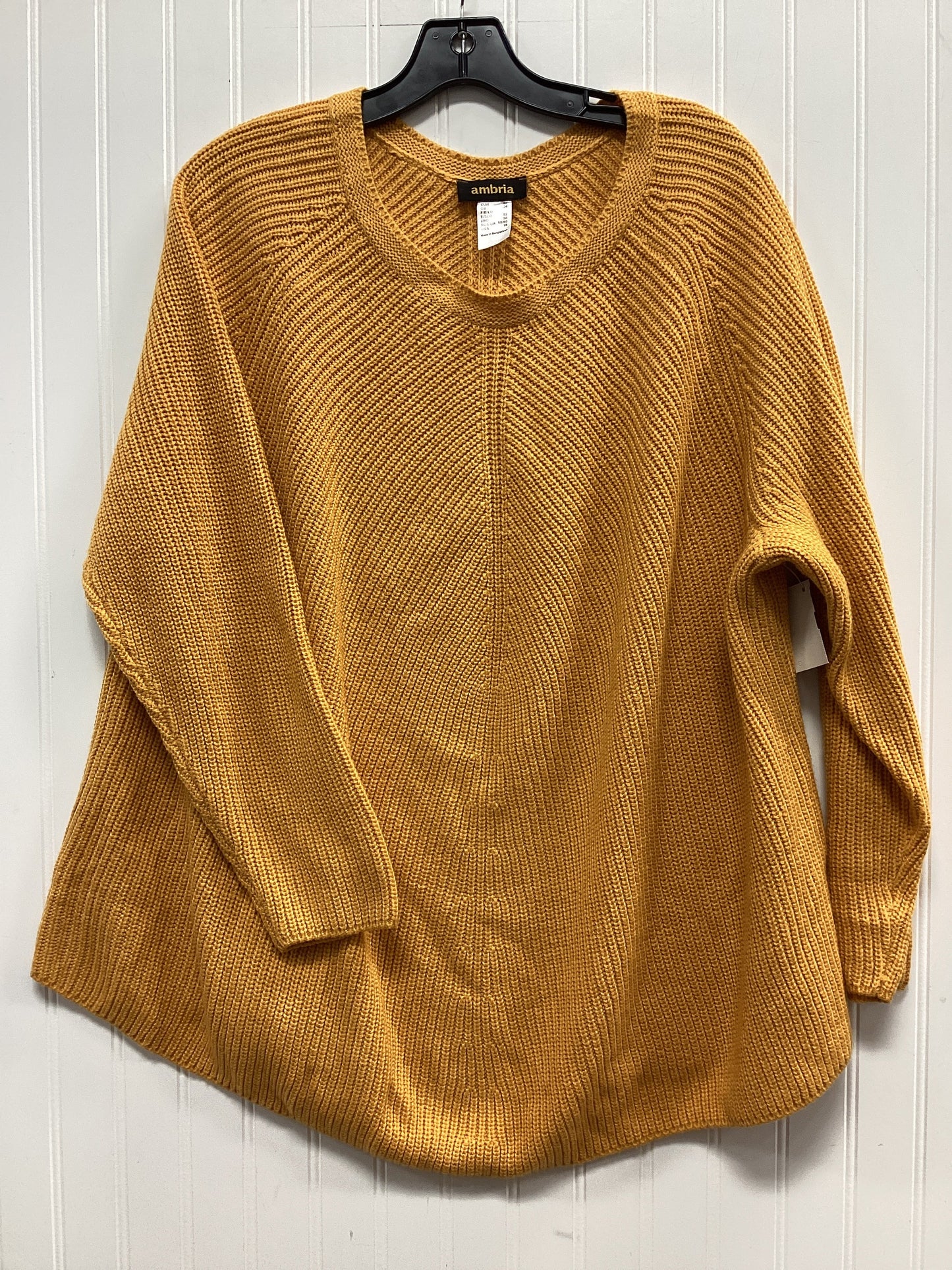 Sweater By Cmc In Yellow, Size:Xl