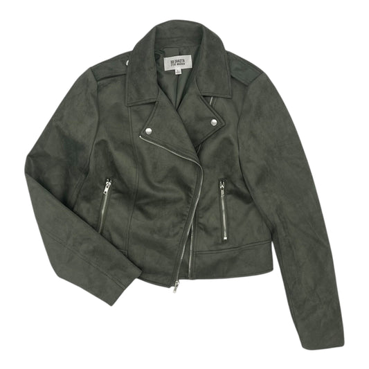 Jacket Moto By Bb Dakota In Green, Size:L