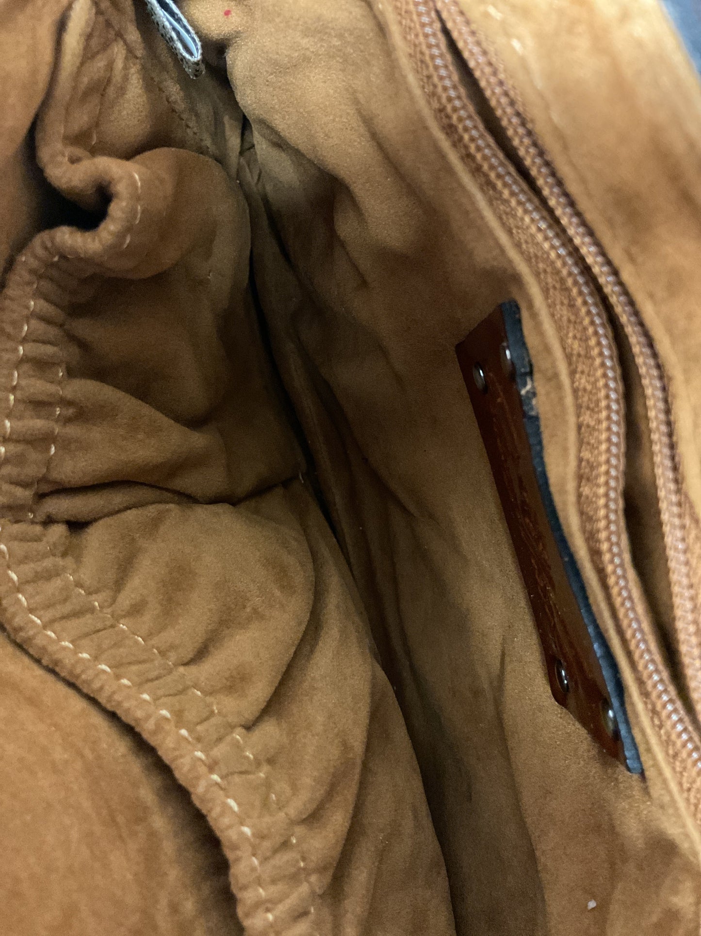 Crossbody Designer By Patricia Nash In Brown, Size:Small