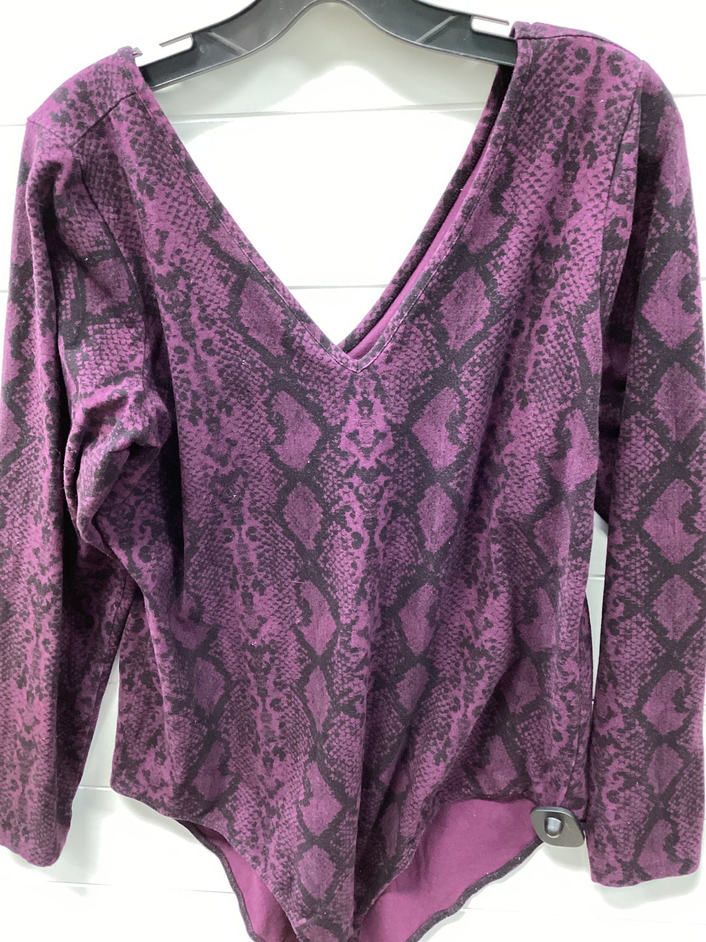 Bodysuit By Torrid In Purple, Size:2X