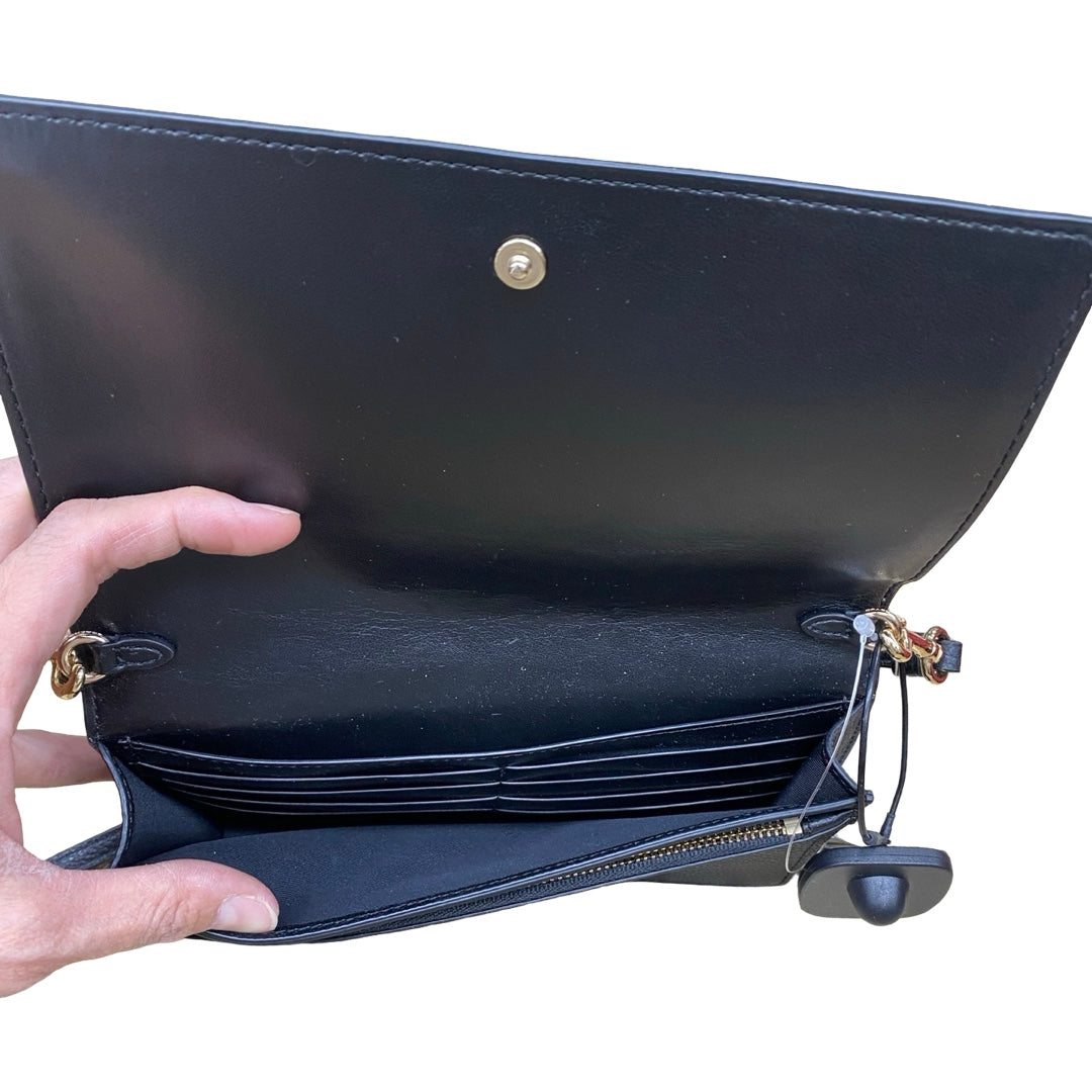 Handbag Designer By Coach In Black, Size:Small