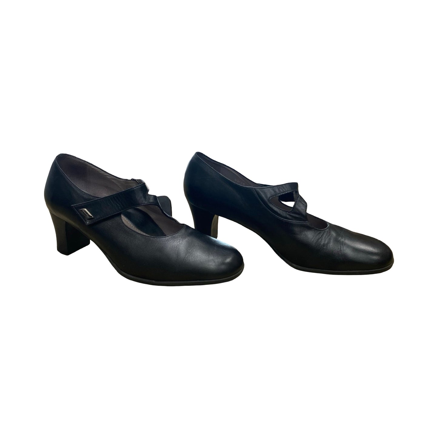 Shoes Heels Block By Cmc In Black, Size:9