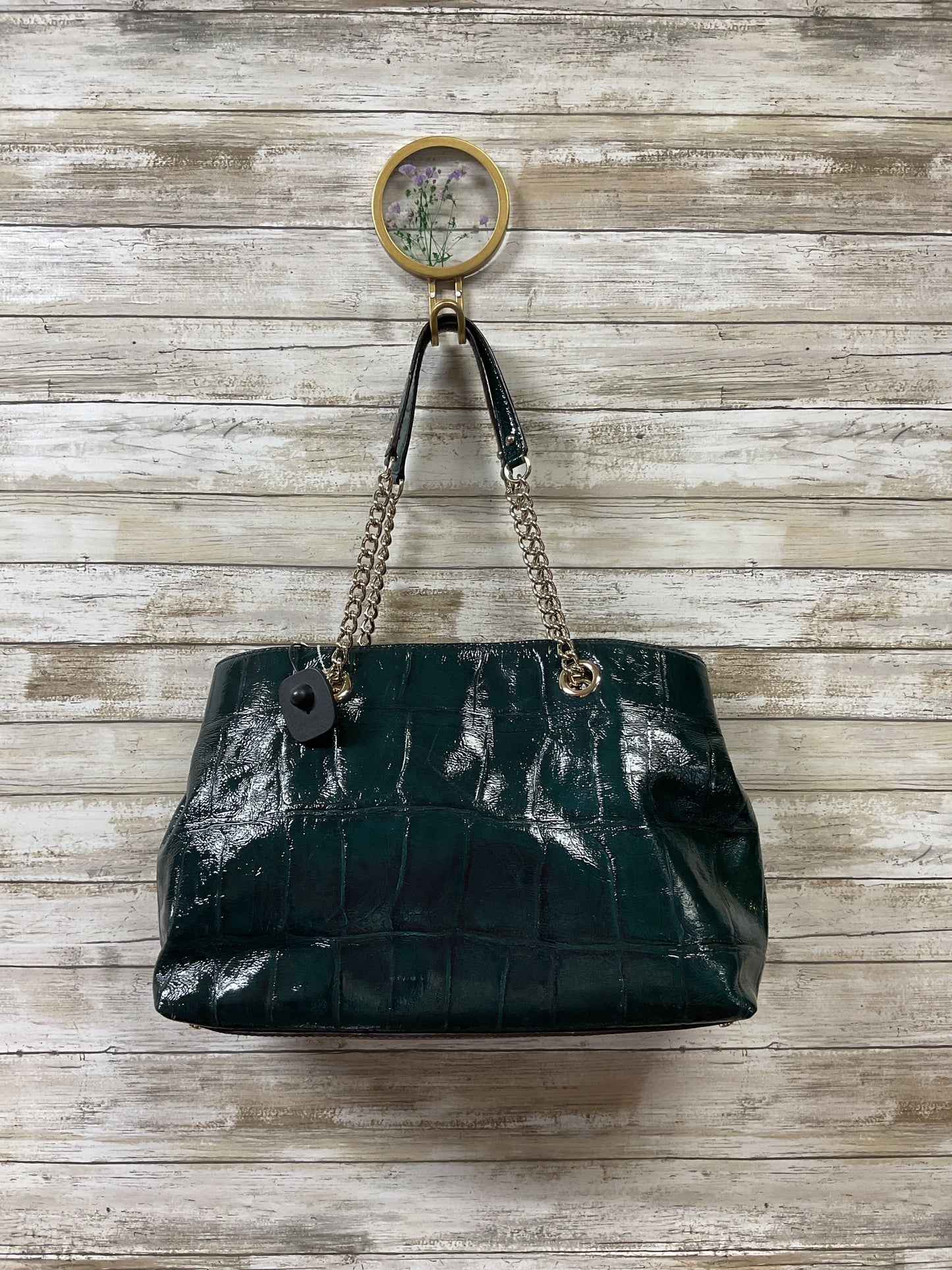 Handbag Designer By Kate Spade In Green, Size:Large