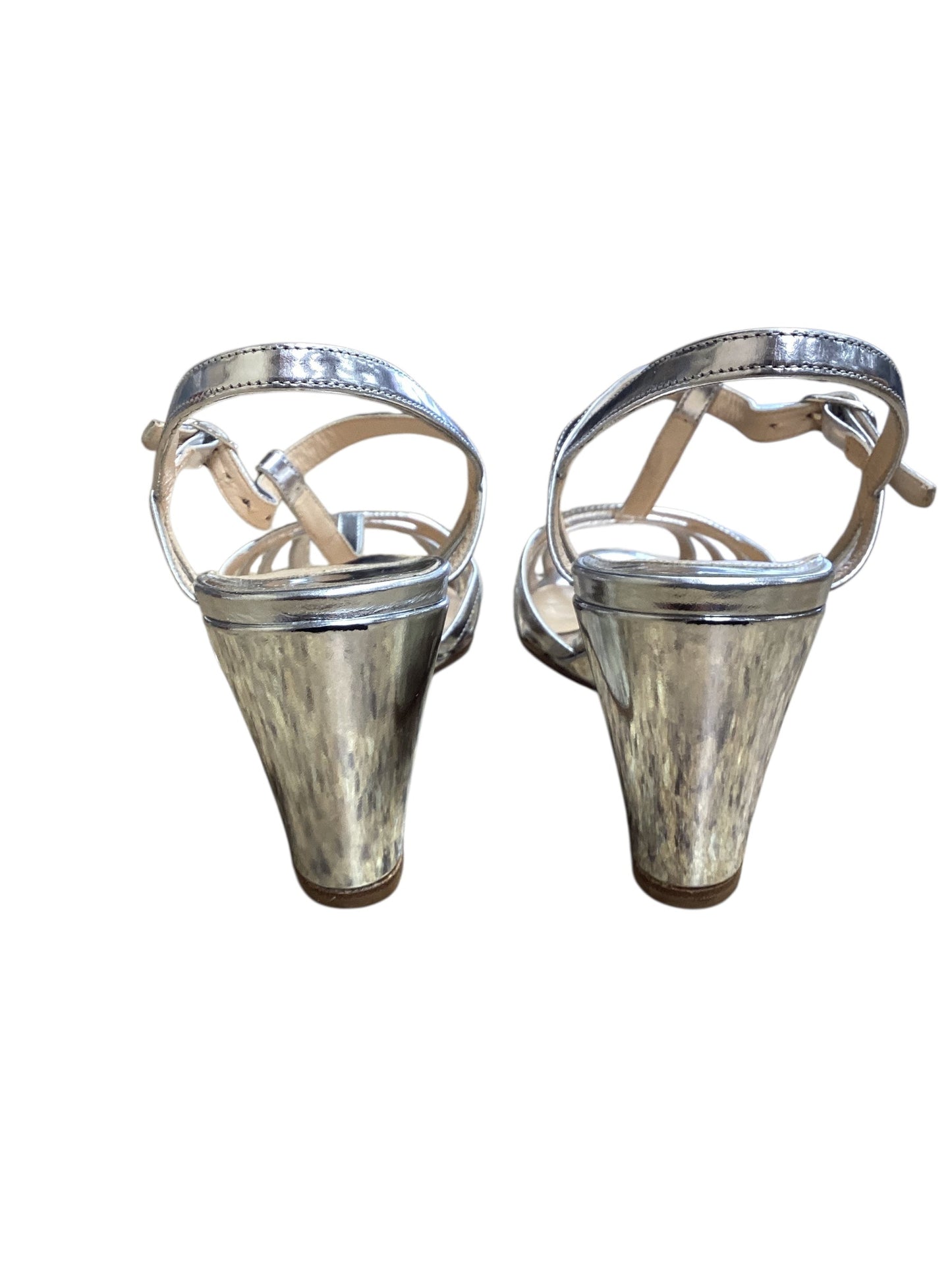 Shoes Luxury Designer By Christian Louboutin In Silver