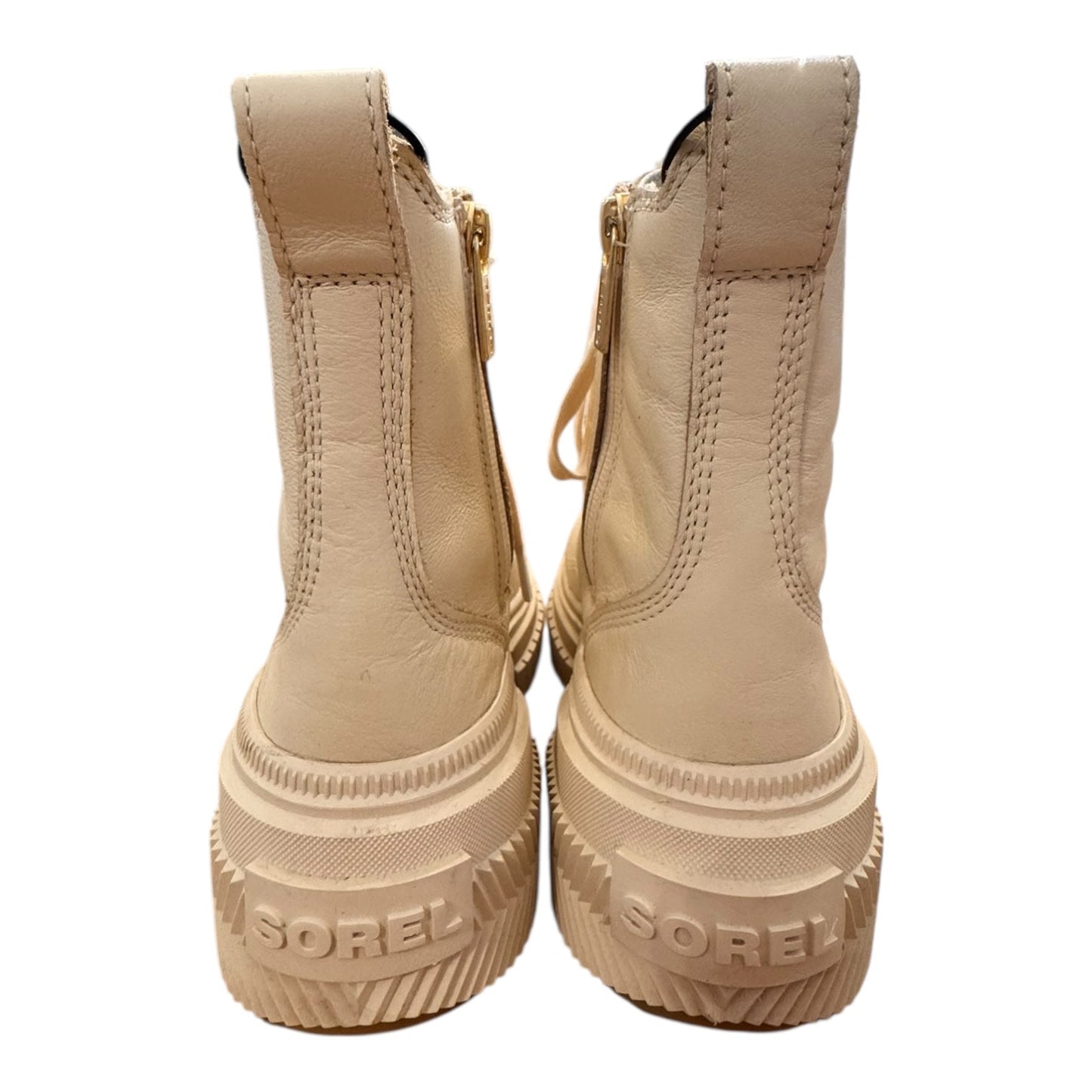Boots Designer By Sorel In Cream, Size:6.5