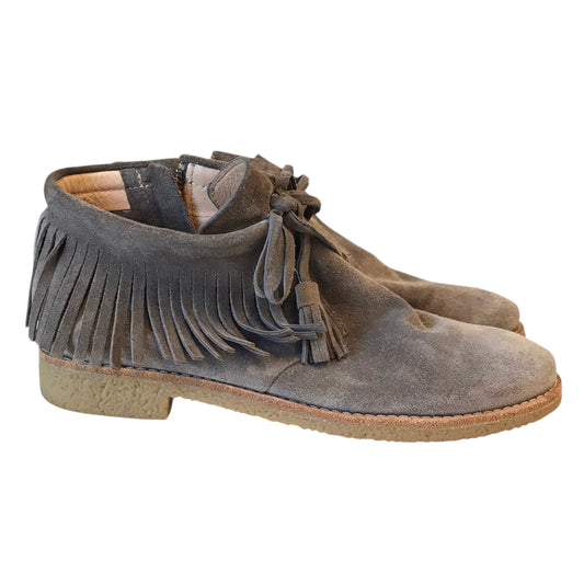 Boots Designer By Kate Spade In Taupe, Size:6