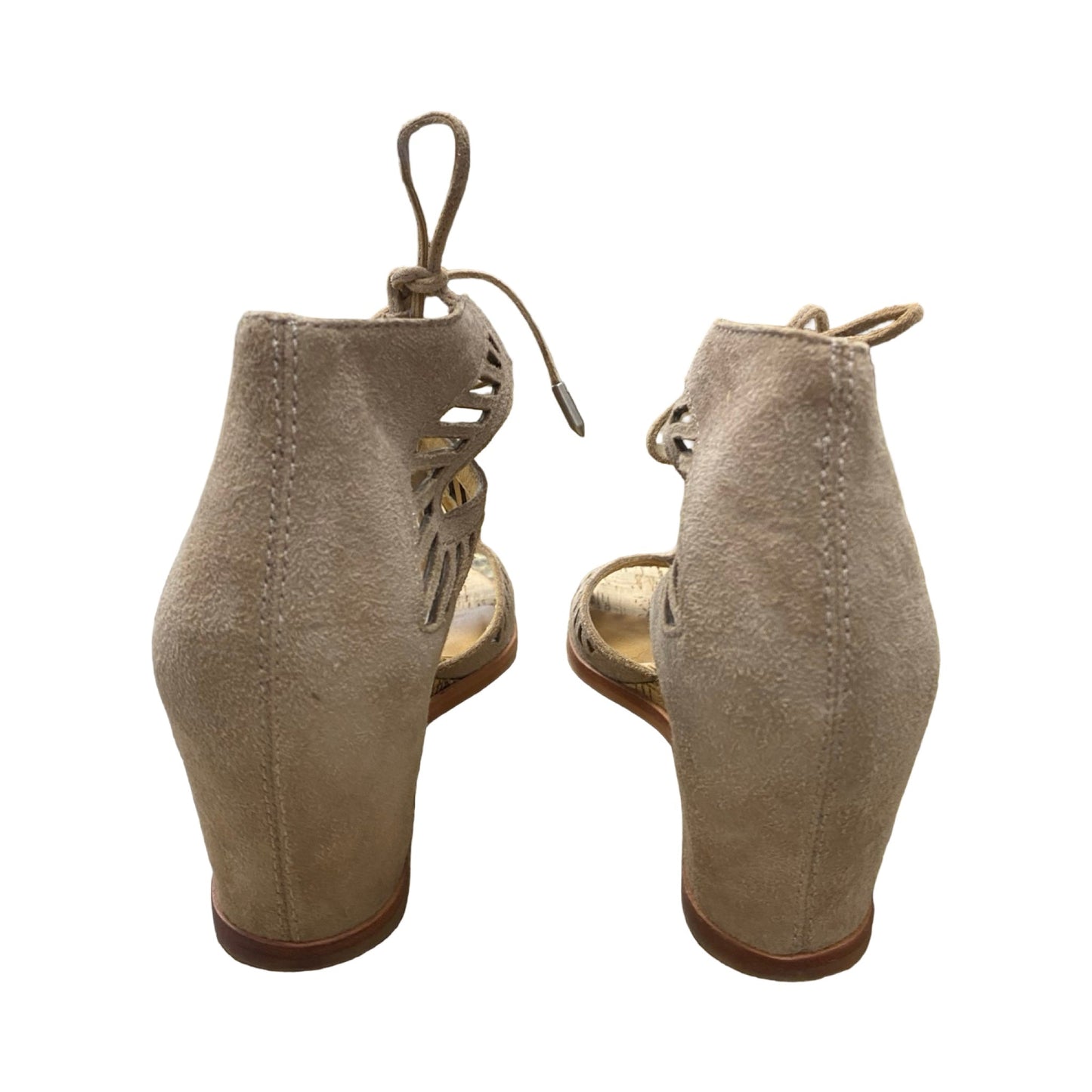 Sandals Heels Wedge By Dolce Vita In Brown, Size:7