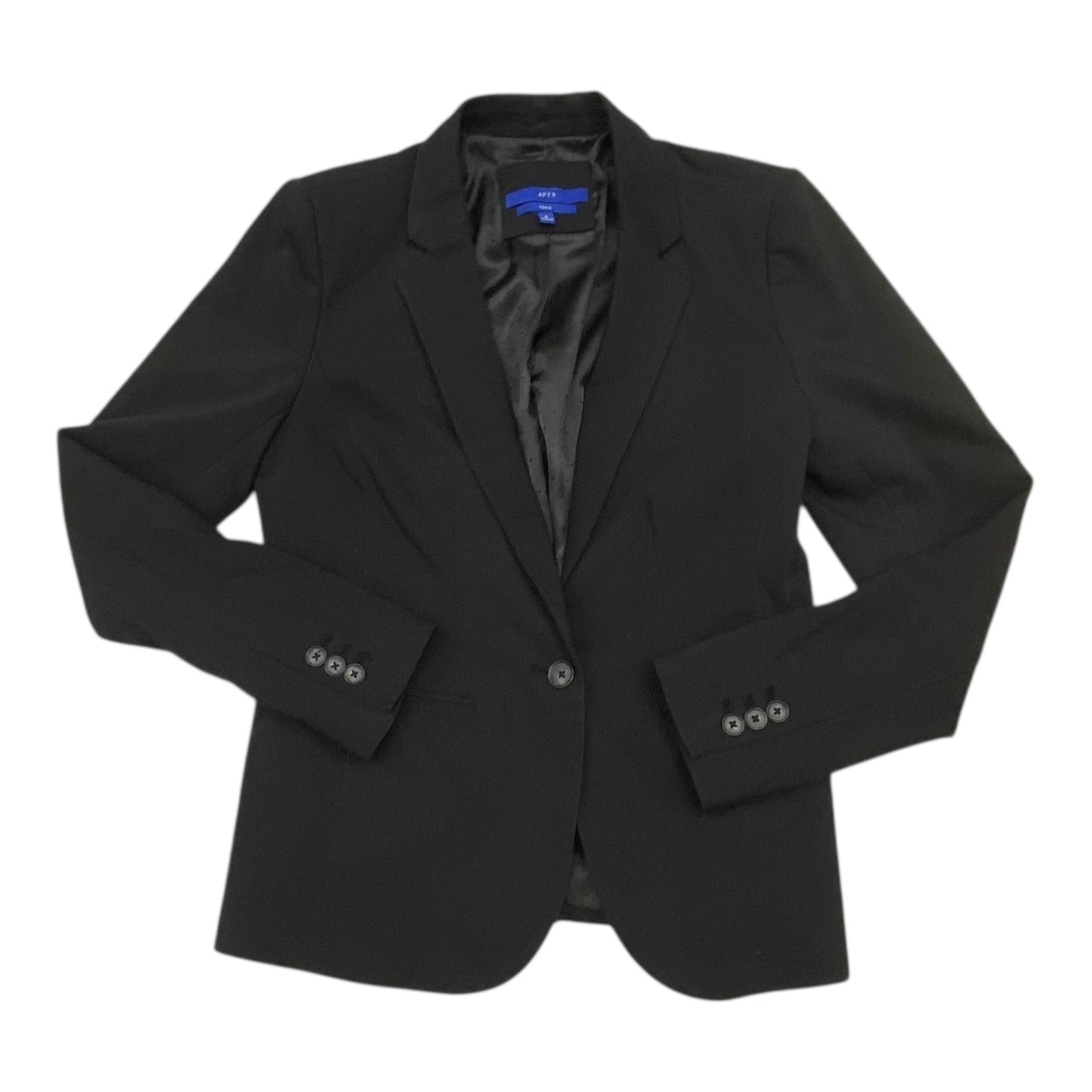 Blazer By Apt 9 In Black, Size:6