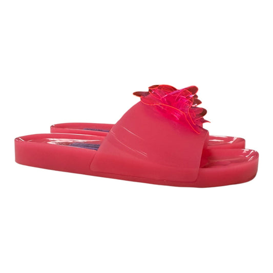 Sandals Flip Flops By J. Crew In Pink, Size:7
