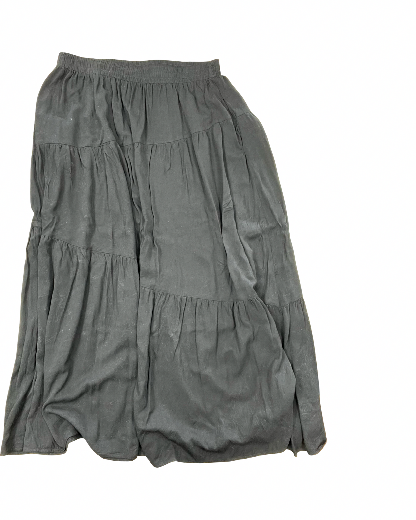 Skirt Maxi By Clothes Mentor In Black, Size:2X