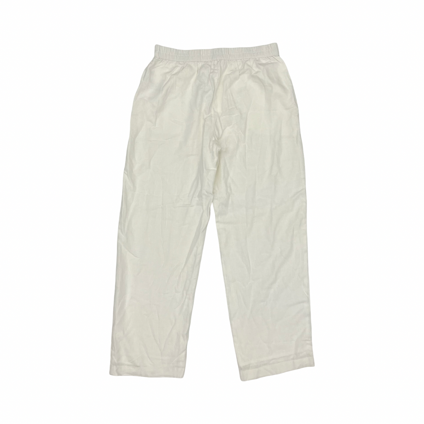 Pants Linen By Abercrombie And Fitch In Cream, Size:S
