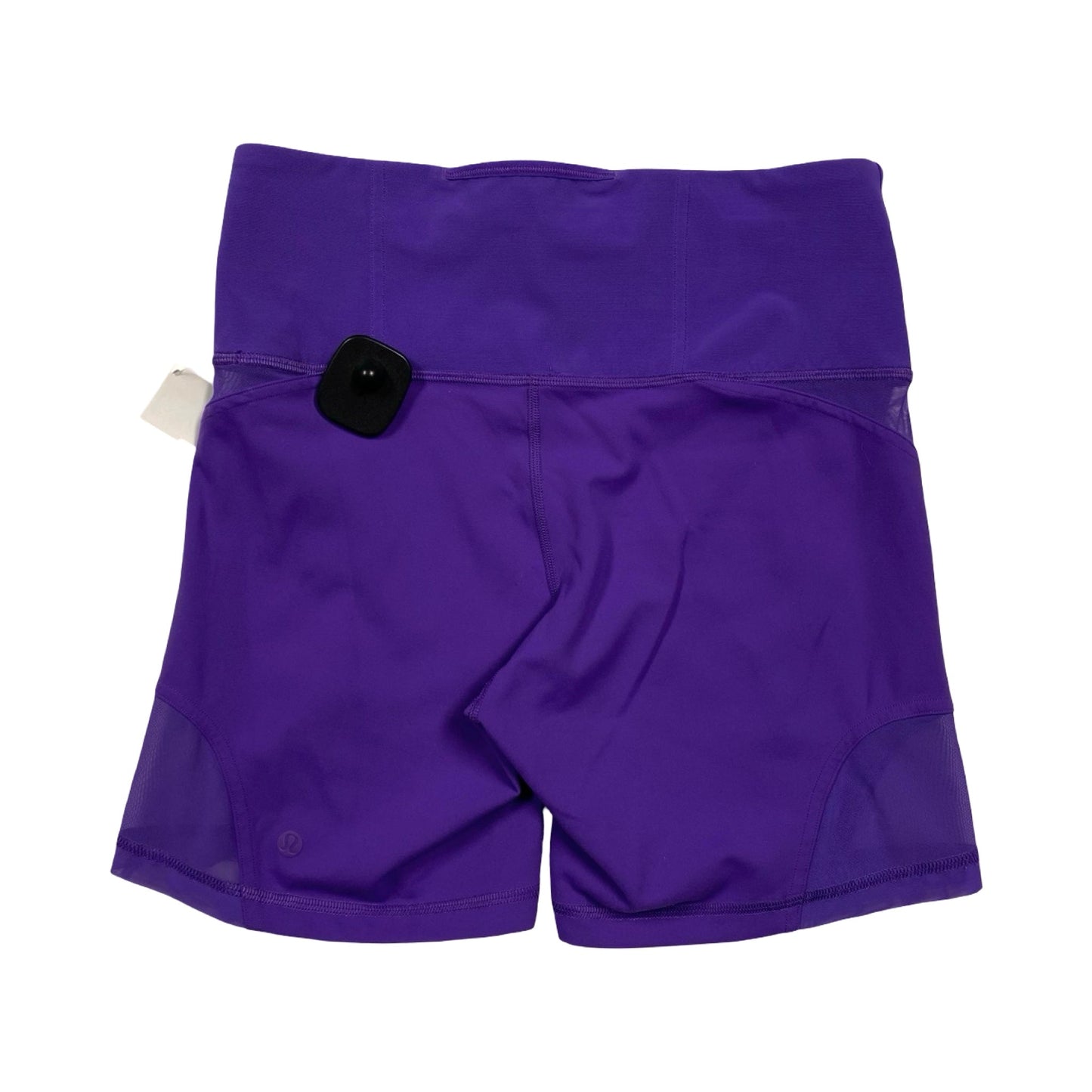 Athletic Shorts By Lululemon In Purple, Size:8