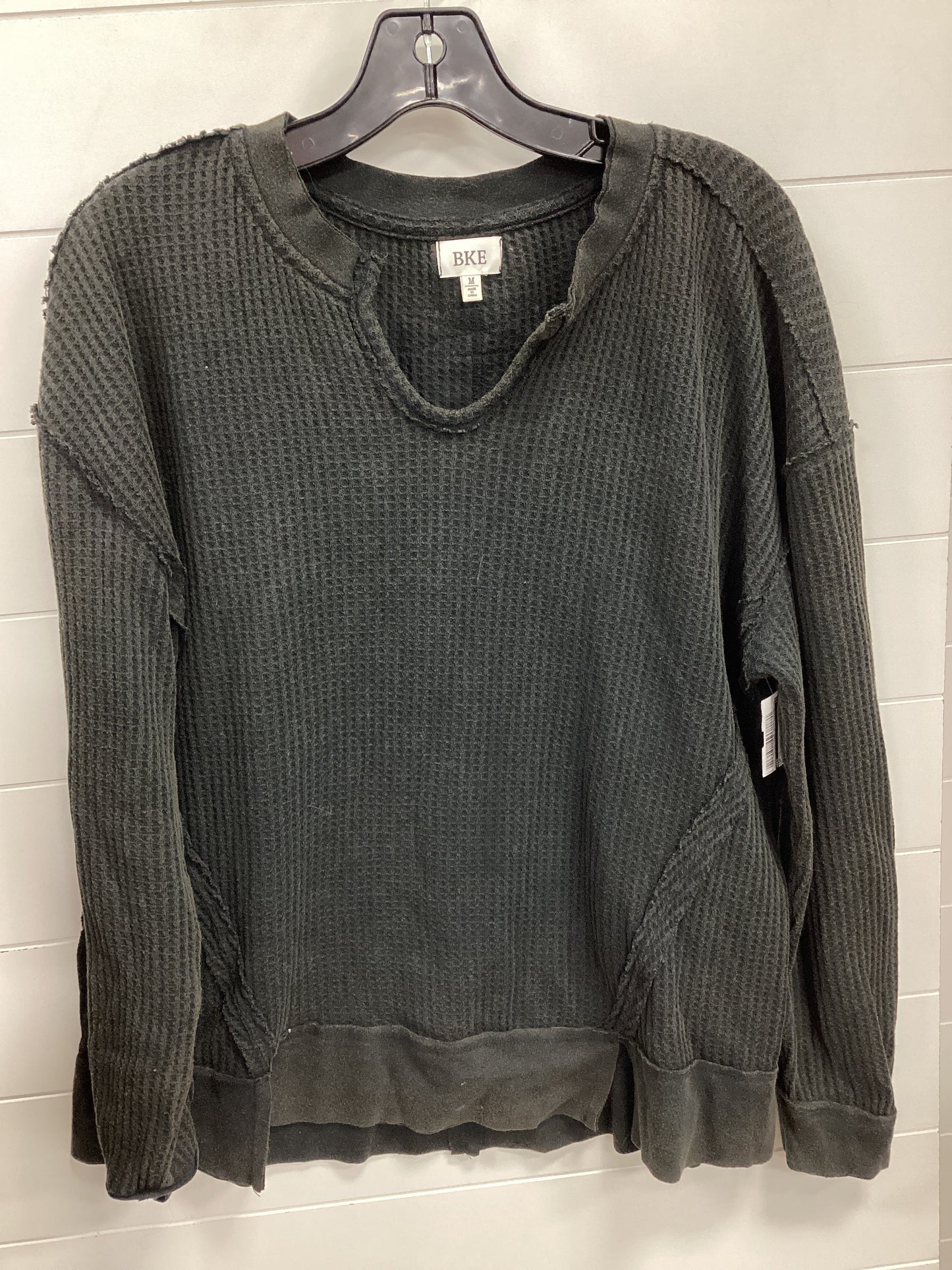 Top Ls By Bke In Black, Size:M