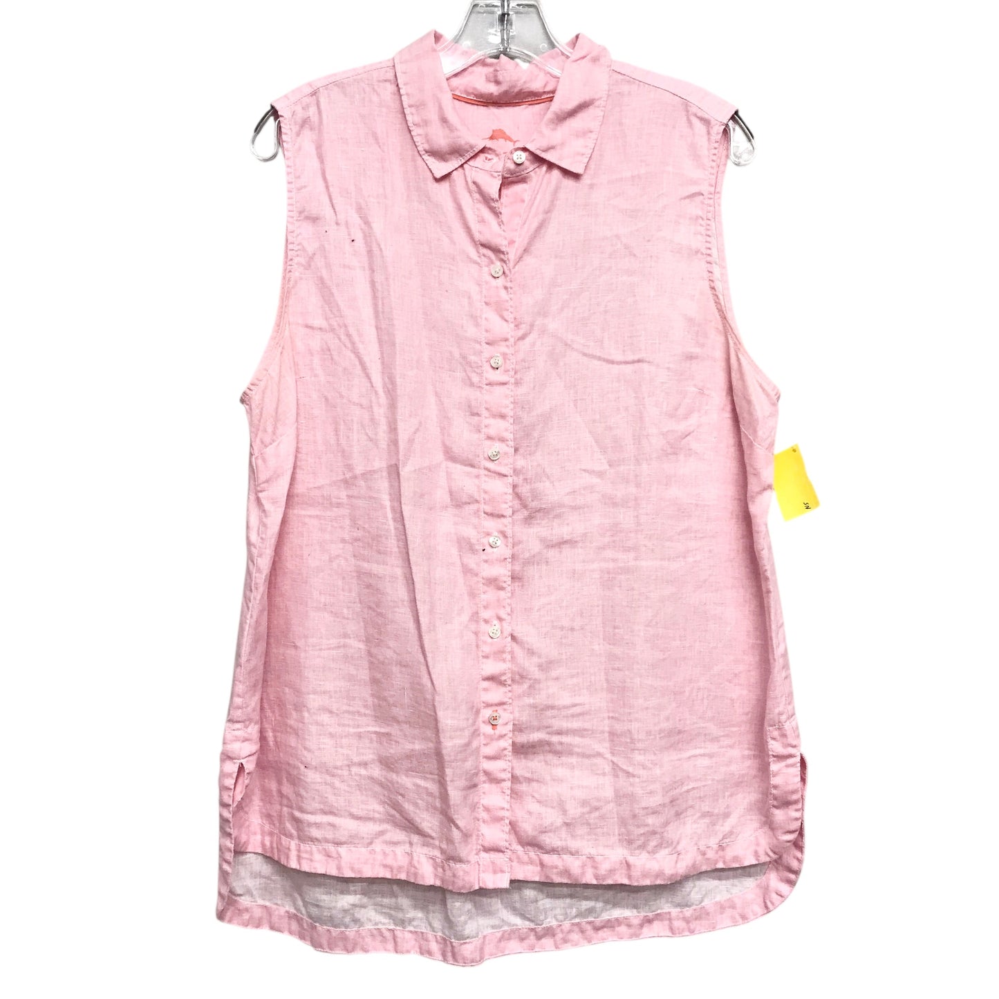 Top Sleeveless By Tommy Bahama In Pink, Size:L