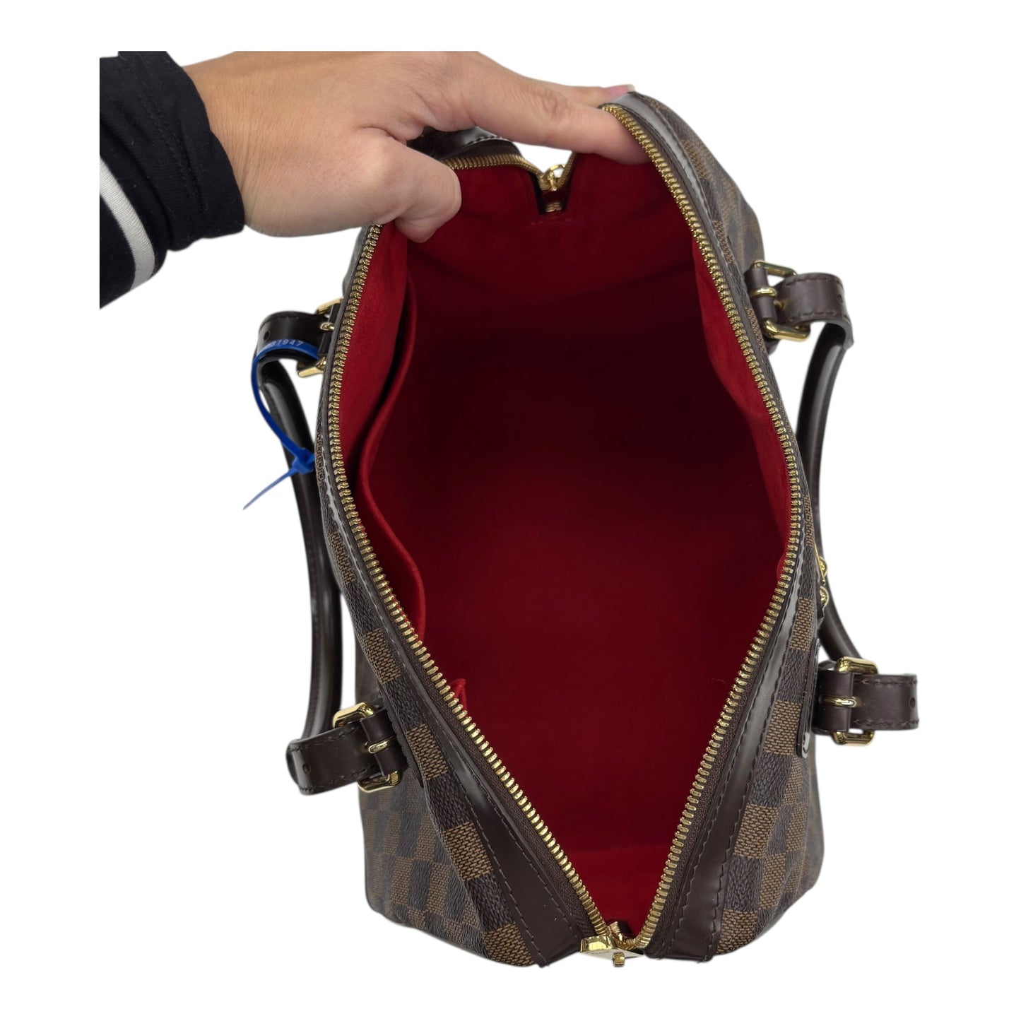 Handbag Luxury Designer By Louis Vuitton In Brown, Size:Medium