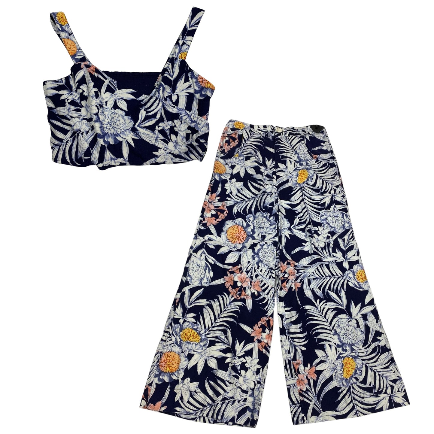 Pants Set 2Pc By Maeve In Blue, Size:4