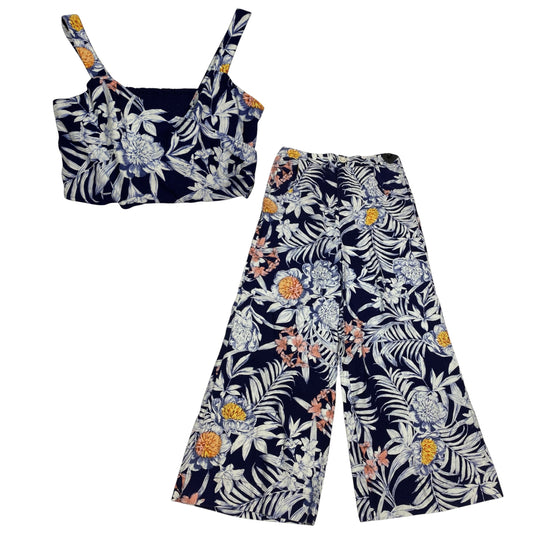 Pants Set 2Pc By Maeve In Blue, Size:4