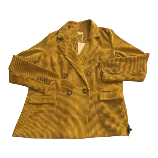 Blazer By Hem & Thread In Tan, Size:L