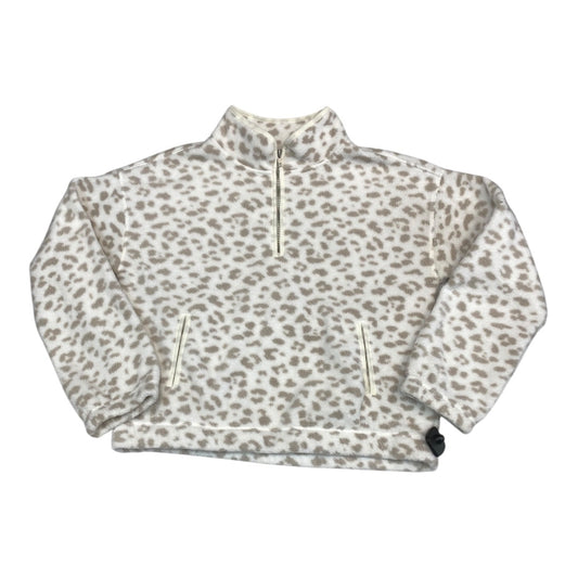 Jacket Fleece By Altard State In Animal Print, Size:M